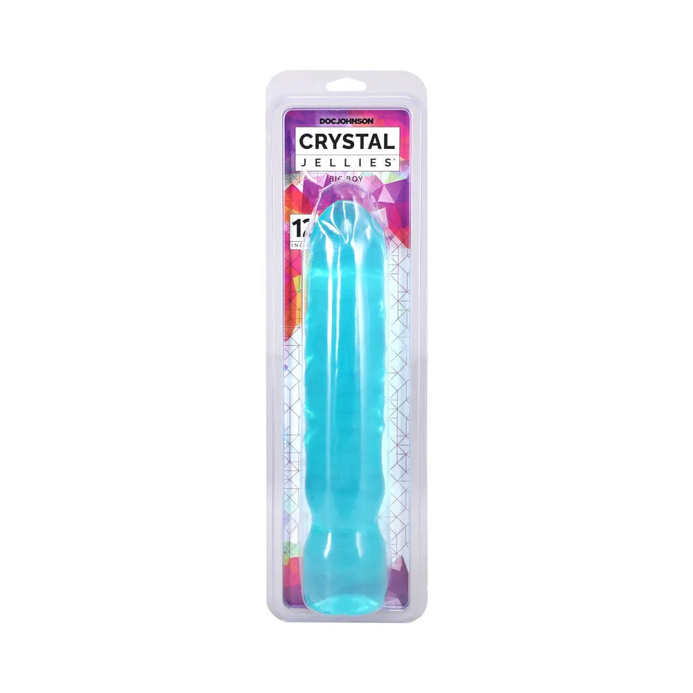 Crystal Jellies 12 in. Big Boy Teal
