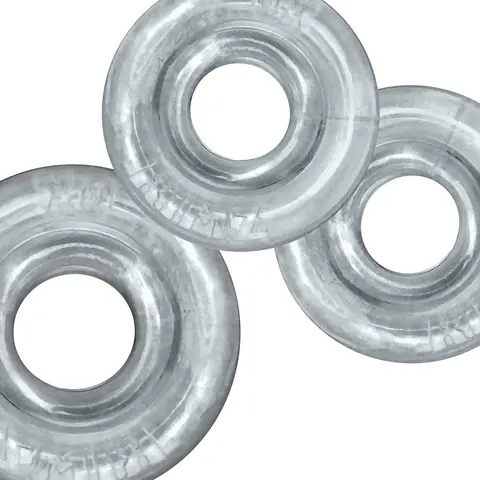 Oxballs Rimringz Multi Size 3-Pack in Clear