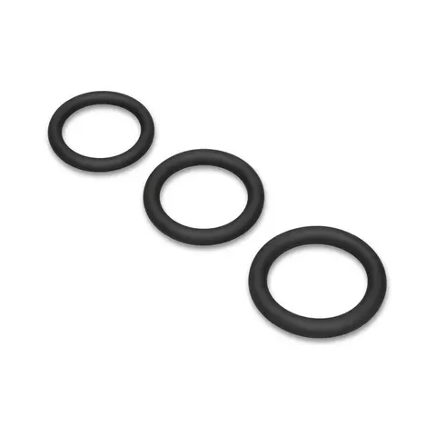b-Vibe Snug Ring Lite 3-Pack Snug Fit Silicone C-Ring