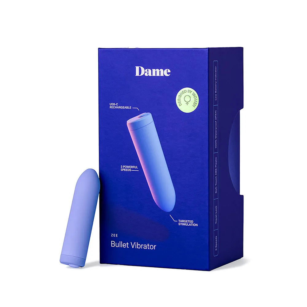 Dame Zee Bullet Vibrator Periwinkle