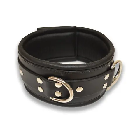 Prowler RED Leather Lockable Collar L/XL