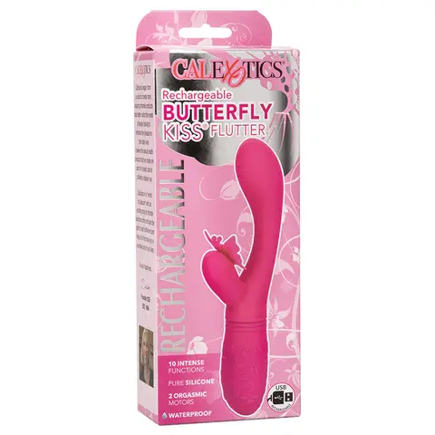Rechargeable Butterfly Kiss Flutter Pink