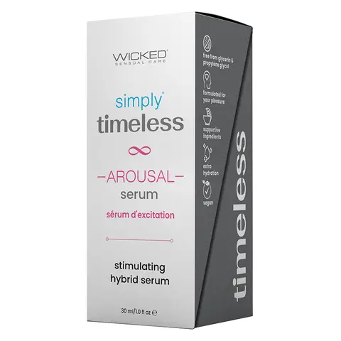 Wicked Simply Timeless Arousal Stimulating Hybrid Serum 1 oz.
