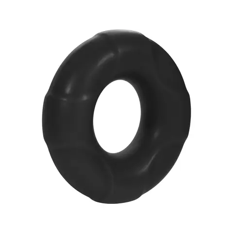 Forto F-33 Liquid Silicone Cockring Medium in Black