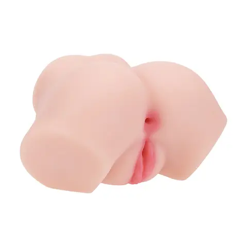 Xkin Bodyforms Aria Summers Dual Entry Vibrating Masturbator Beige