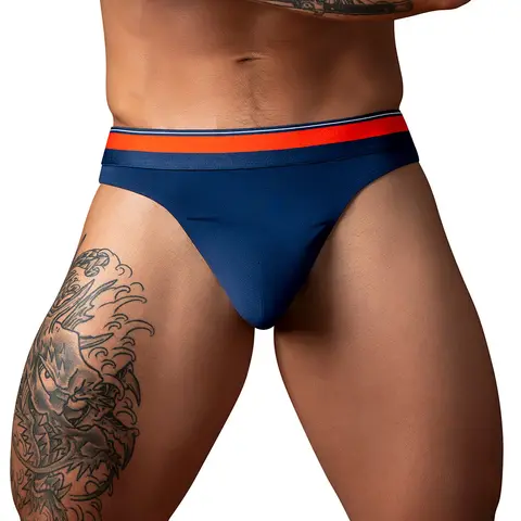 Male Power Soo Comfy Thong Navy S/M