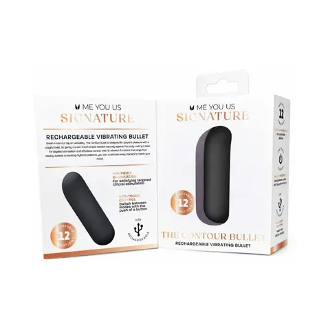 Me You Us Signature The Contour Bullet in Black