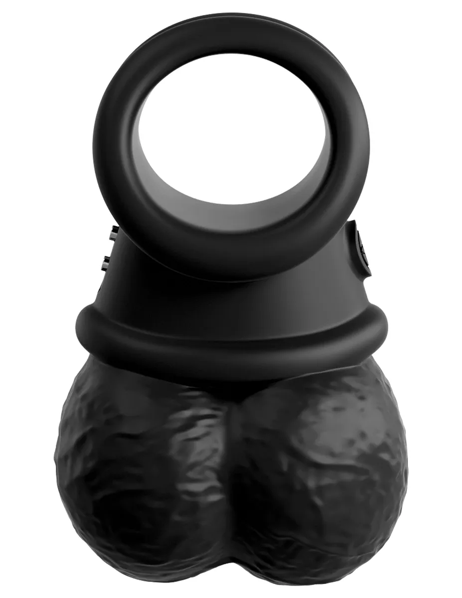 King Cock Elite The Crown Jewels Vibrating Swinging Balls