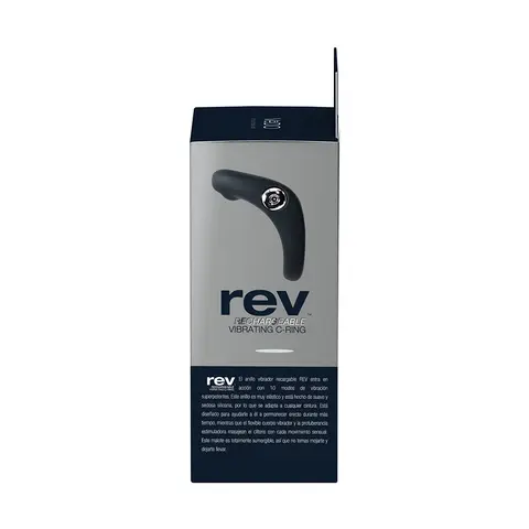 VeDO Rev Rechargeable Vibrating C-Ring in Black