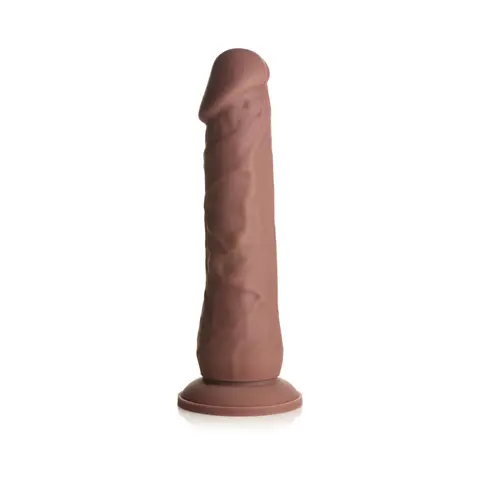 Easy Riders 7 in. Silicone Dildo in Dark