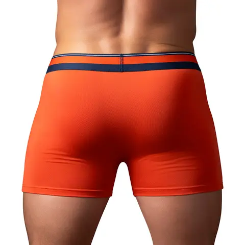 Male Power Soo Cumfy Boxer Brief Orange M