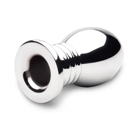 b-Vibe Essentials 2.75 in. Aluminum Hollow Tunnel Butt Plug