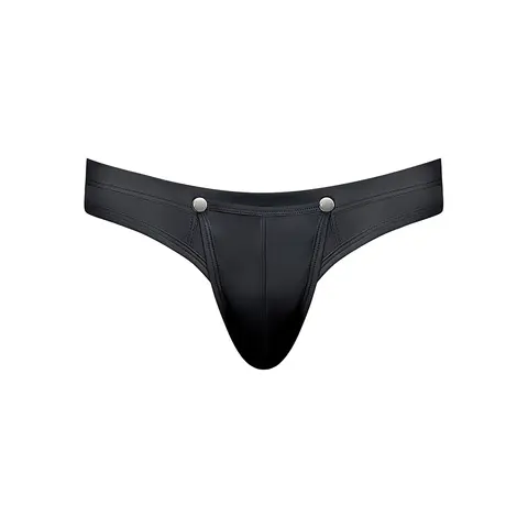 Male Power Oh Snap! Snap off Thong Black S/M