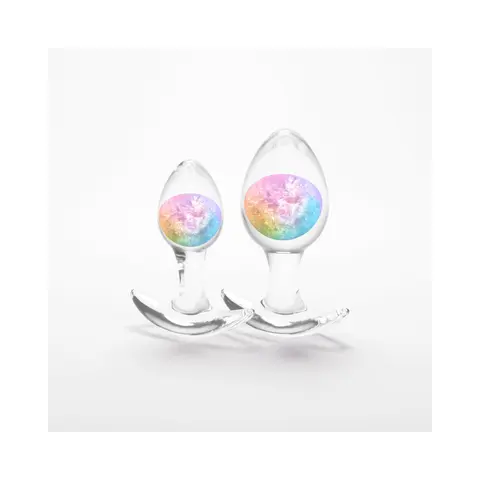 Cosmic Glams 2-Piece Plug Kit in Rainbow