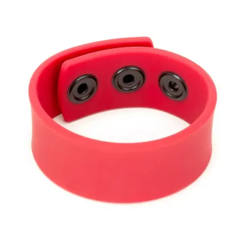 Prowler RED Silicone Cock Strap in Red