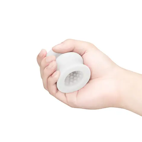 Me You Us Signature The Silicone Oral Stroker in Clear
