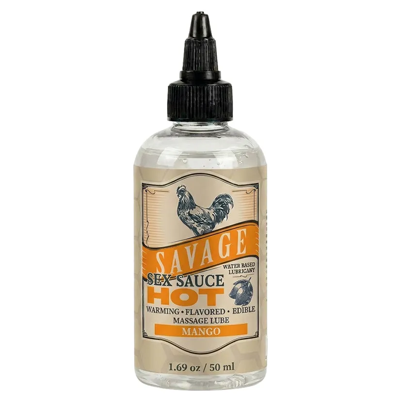 Savage Sex Sauce Hot Mango 1.69 oz.
