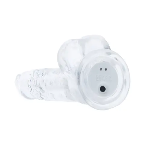 Realrock Crystal Clear LED Touch Dong 8 in. Translucent