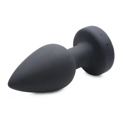 Booty Sparks Rechargeable Light Up Vibrating Anal Plug with Remote Control Medium