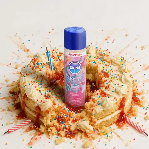 Skins Birthday Cake Lubricant 4.4 oz.