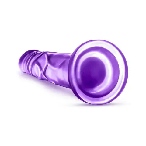 B Yours Sweet 'n Hard 5 Realistic 7.5 in. Dildo in Purple