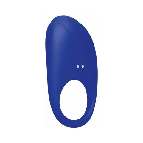 Me You Us Signature The Vibrating Couples Ring in Blue