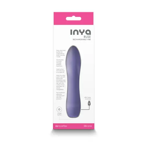 INYA Ruse Rechargeable Vibrator in Purple