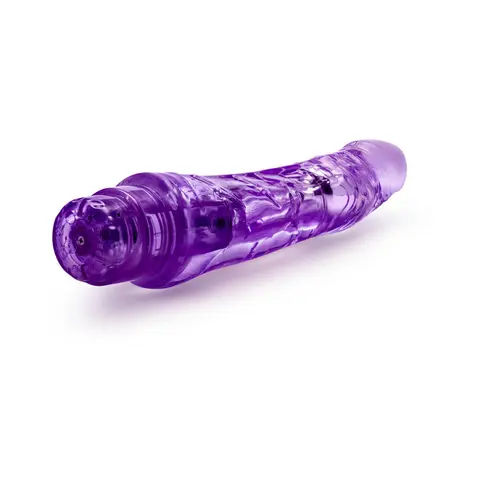 Naturally Yours Mambo Vibe Realistic 9 in. Vibrating Dildo in Purple