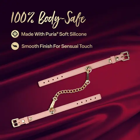 Temptasia Ardor Wrist & Ankle Restraints in Pink
