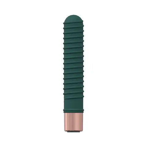 LoveLine Poise 10 Speed Mini-Vibe Silicone Rechargeable Waterproof Forest Green