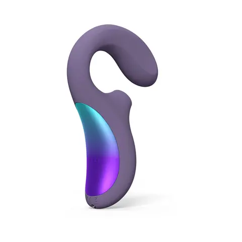 LELO Enigma Wave Suction Dual Stimulator in Cyber Purple