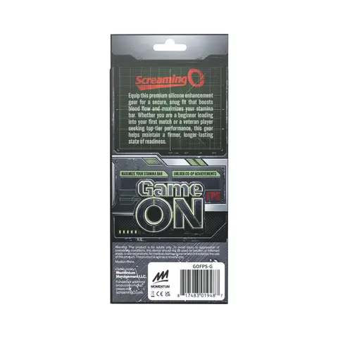 Screaming O First Person Screamer Vibrating Ring in Grey