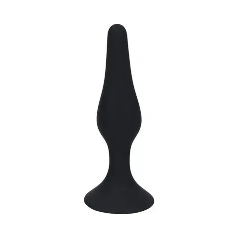LEVELZ Slim Silicone Anal Plug Medium in Black