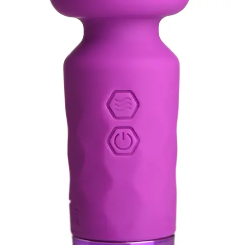 BANG! 10X Mini Silicone Wand in Purple