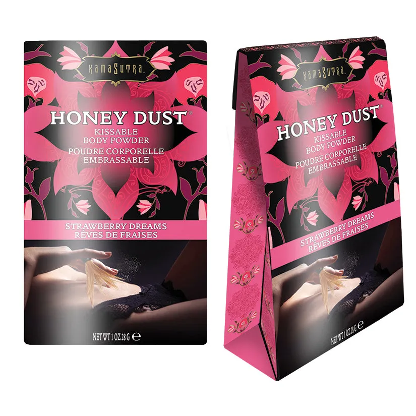 Kama Sutra Honey Dust Strawberry Dreams 1 oz.
