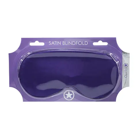 Ouch! Satin Mask in Purple
