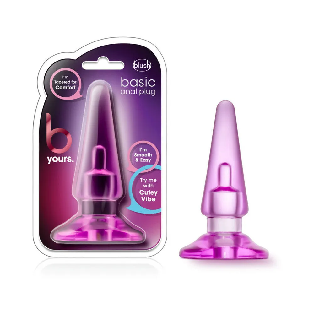 B Yours Basic Anal Plug in Pink