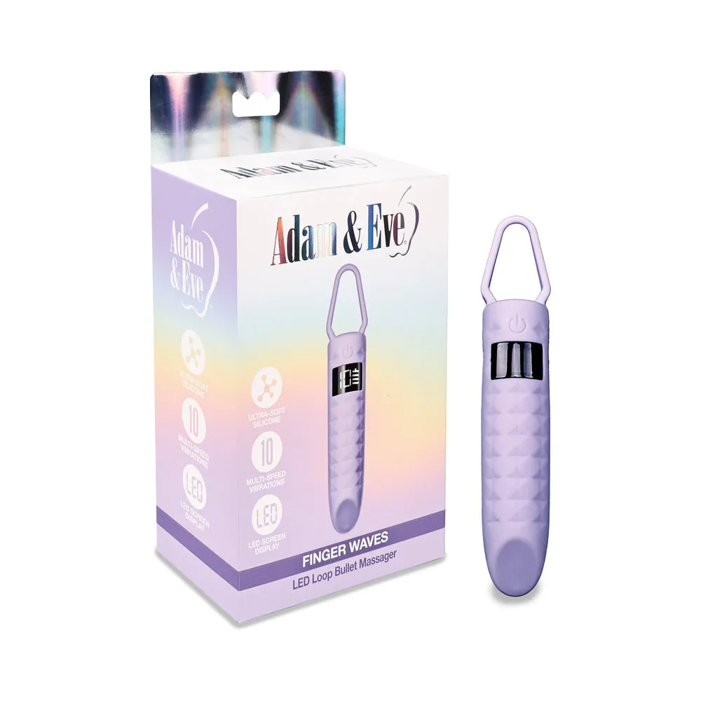 Adam & Eve Finger Waves LED Bullet Vibe