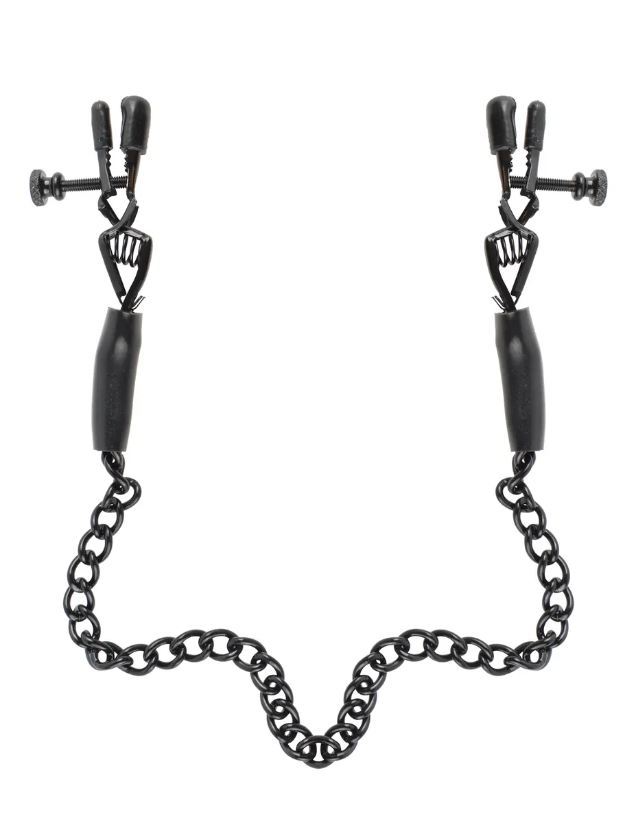 Fetish Fantasy Series - Adjustable Nipple Chain Clamps