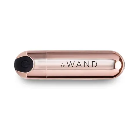Le Wand Essentials Mini Rechargeable Rose Gold Bullet Vibrator