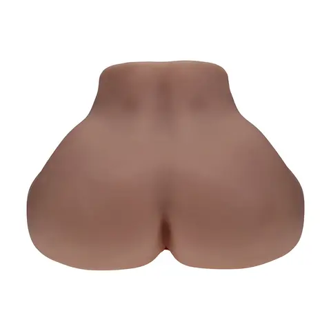 Xkin Bodyforms Clara Vossin Dual Entry Vibrating Masturbator Brown