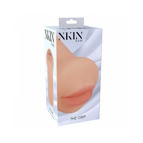 Xkin Raw The Grip Stroker in Beige