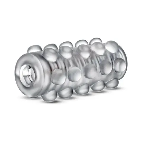 M for Men Soft + Wet Reversible Orb Glow in the Dark Self-Lubricating Stroker Frosted