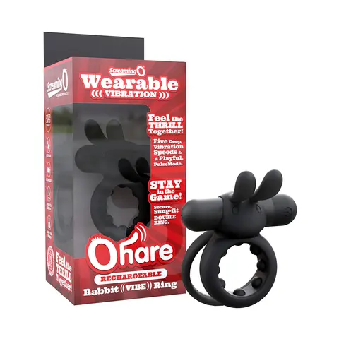 Screaming O Rechargeable Ohare in Black