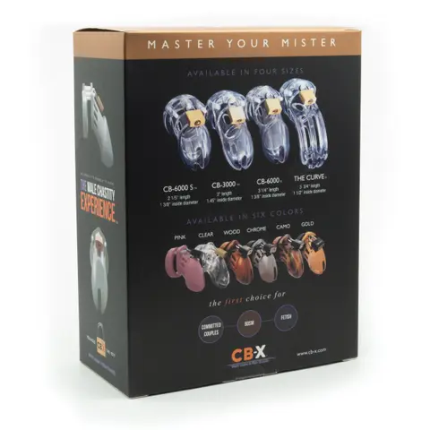 CB-6000S Clear Male Chastity