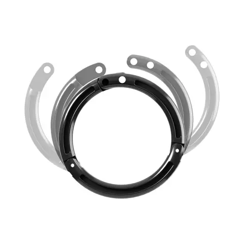 Fantasy C-Ringz ControlCore Trainer Remote Vibrating Cock Blocker Black