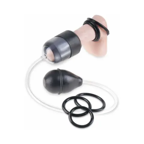 Fetish Fantasy Series Suck N' Stroke Head Pump Black