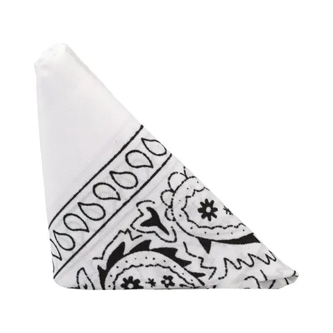 Rock Solid The Code Silicone C-Ring with Bandana White/Black