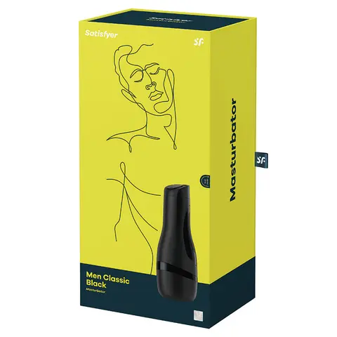 Satisfyer Men Classic Masturbator Black