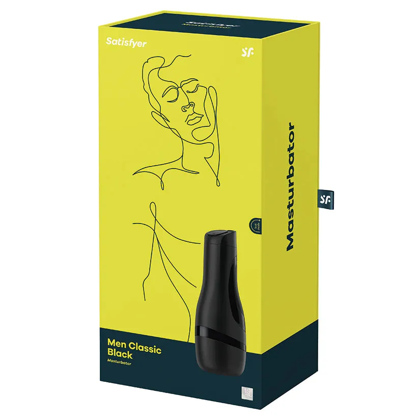 Satisfyer Men Classic Masturbator Black